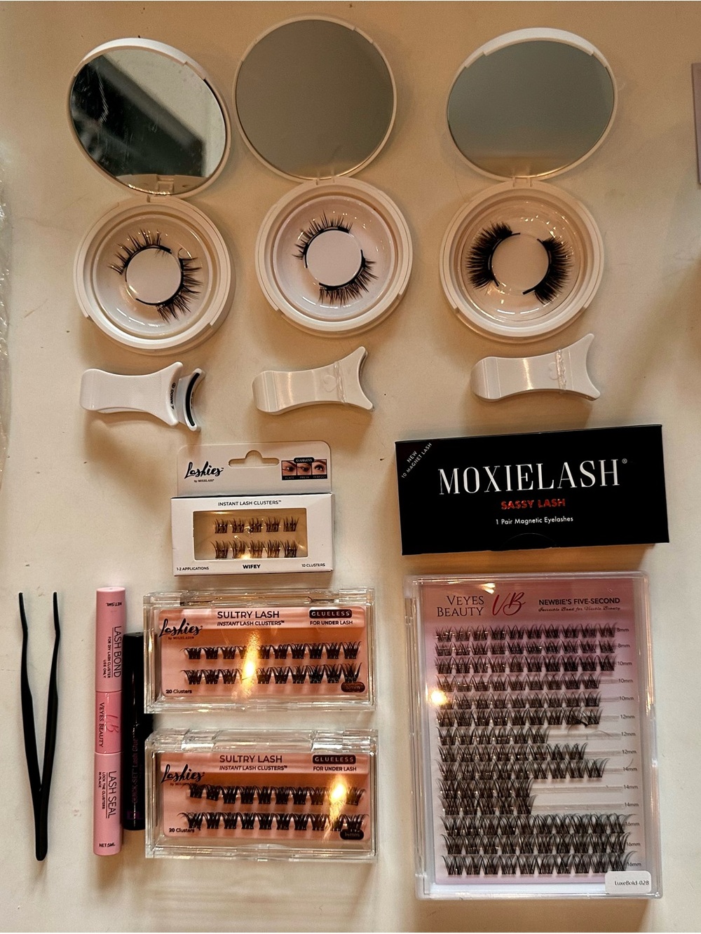Artificial Lash Bundle – MoxieLash, Lashies, VEYESBEAUTY & Accessories